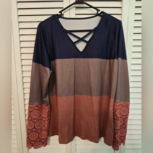 Blouse long sleeve